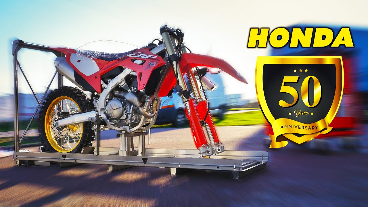 UNBOXING HONDA 450 CRF 2023 | 50th ANNIVERSARY