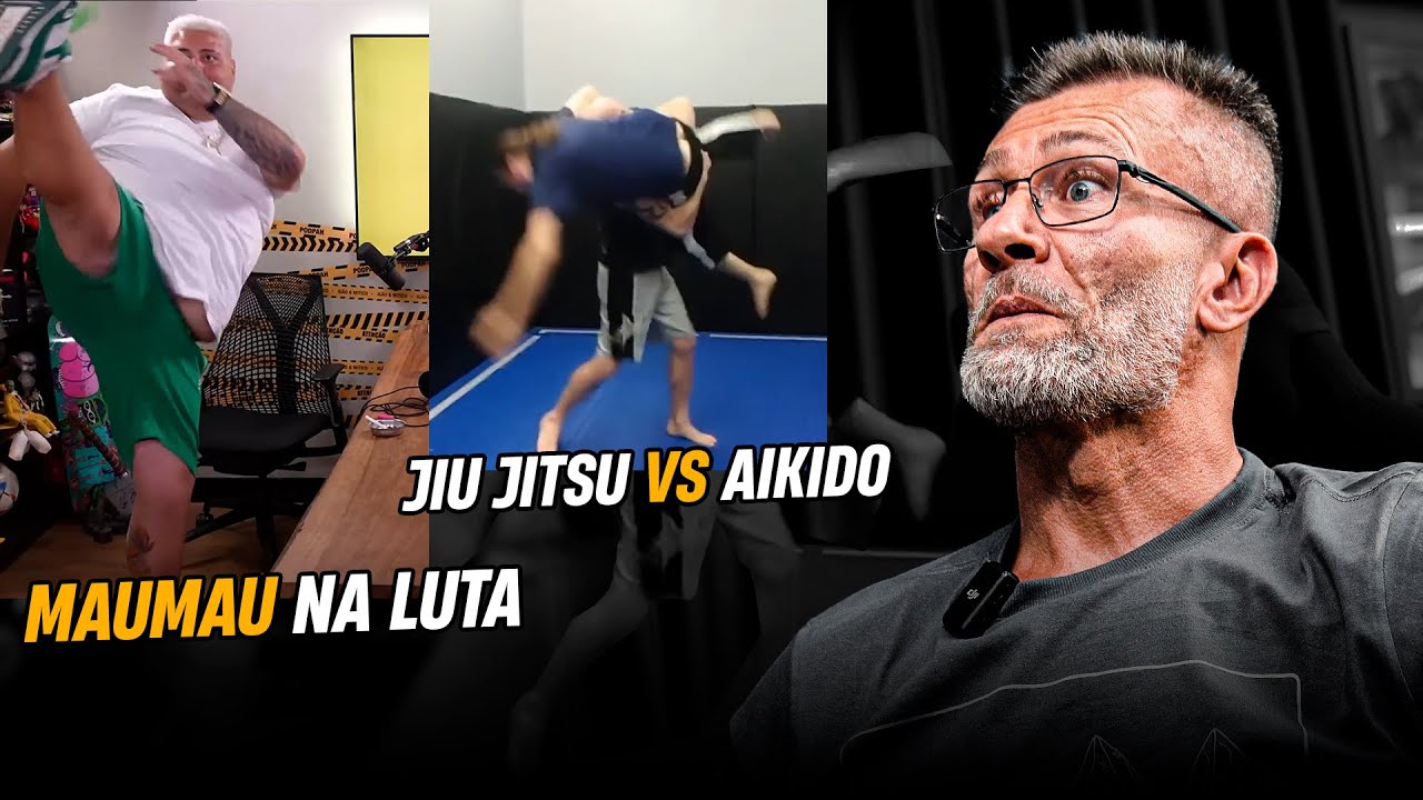 Rangel Farias REAGINDO A MAUMAU LUTANDO & JIU JITSU VS AIKIDO
