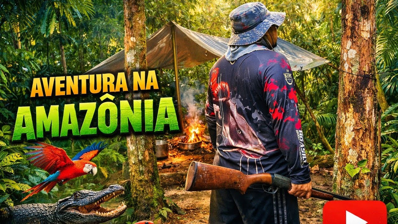 ÚLTIMA CAÇADA DO AVENTUREIRO ANTES DE SAIR DO NORTE.
