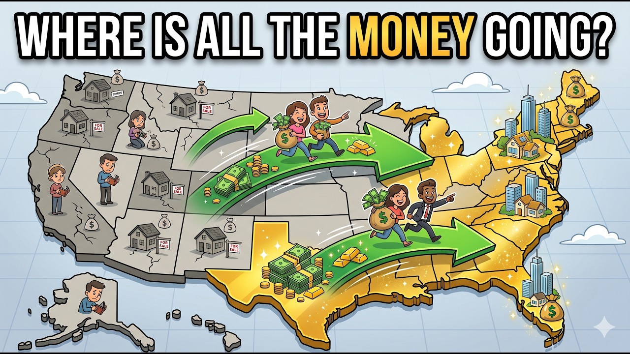 The Wealth Flight: The Secret Map of Wealth in America