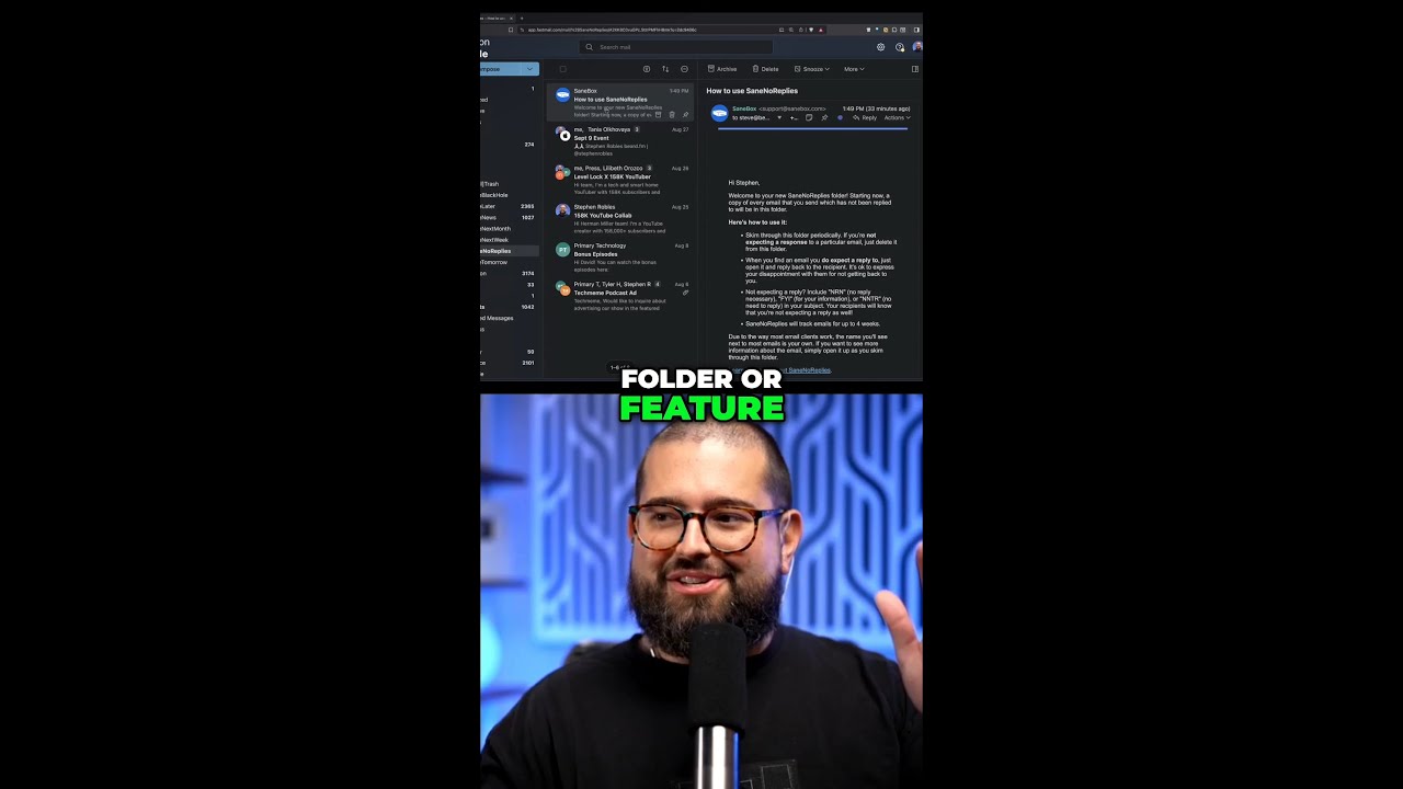 SaneBox Email Tips: Easy Management & Deletion