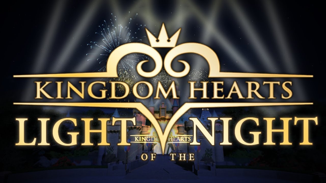 Kingdom Hearts Light of the Night. A Disneyland Night Show | Planet Coaster
