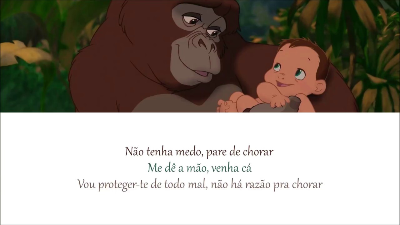 TARZAN - No meu coracão (PT/BR) Letras