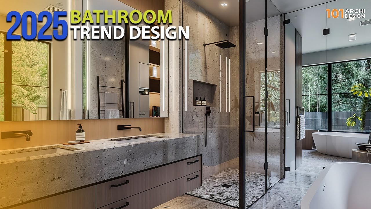 2025 Modern Bathroom Trends: Stunning Minimalist Design Ideas You Need to See