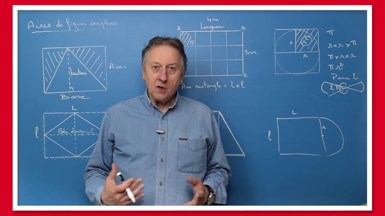 X27 Comment calculer l'aire d'une figure complexe (MCMaths)