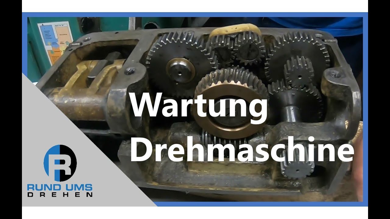 Drehmaschine // Aufbau und Komponenten