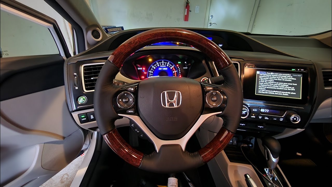 2012-2015 Honda Civic B&I Steering Wheel Upgrade DIY