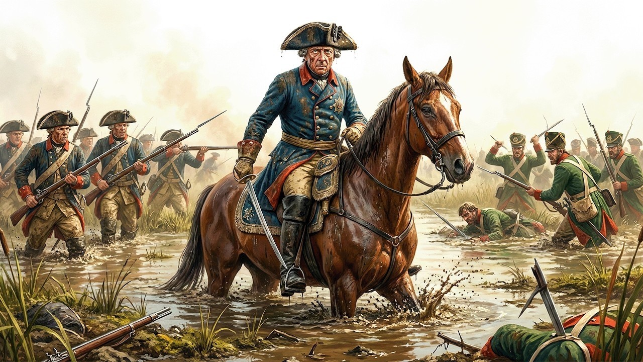 48.000 russi annientati in una palude – Il bagno di sangue di Federico a Zorndorf nel 1758