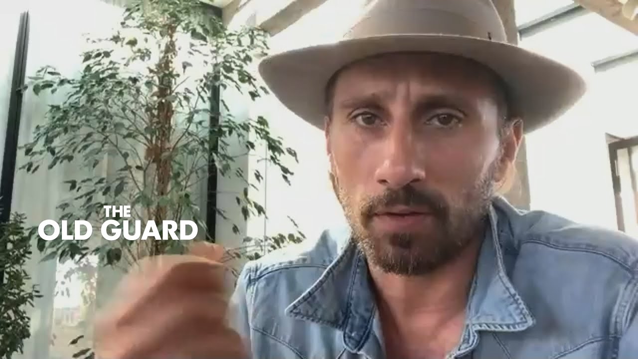 Schoenaerts, Marinelli y Kenzari presentan 'La vieja guardia'