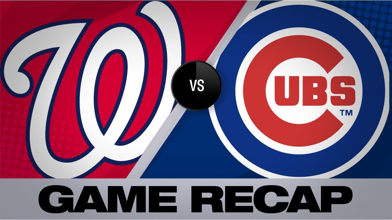 Kendrick, Hudson lead Nationals past Cubs | Nationals-Cubs Game Highlights 8/25/19