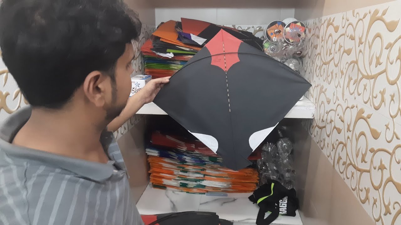 SHYAM KITES BADAL OM KI PATANG BRANDED MOST DEMANDING KITE HAR KARIGAR KI PATANG OR SABSE KAM RATE M