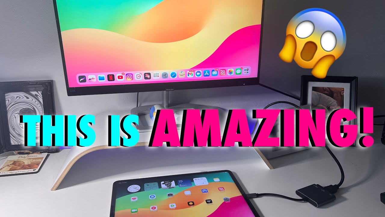 Как подключить iPad к внешнему дисплею (монитору) ЗА 15 СЕКУНД!