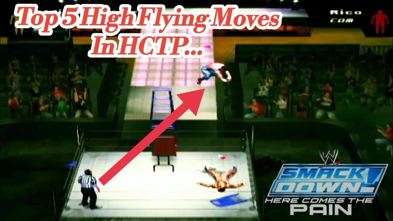 WWE Top 5 Most INSANE High-Flying Moves & Finishers IN HCTP! [Part-1]