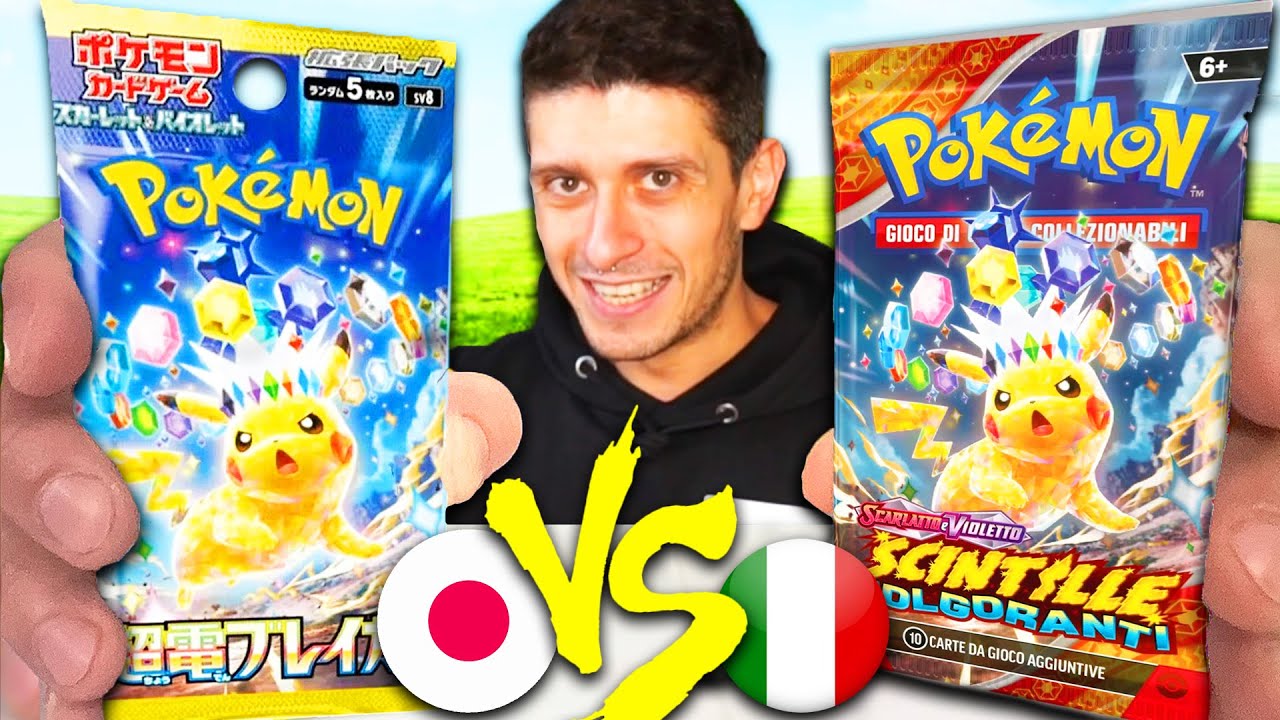 BOX JAPPO o BUSTINE del GIORNALAIO ?! SCINTILLE FOLGORANTI POKEMON⚡