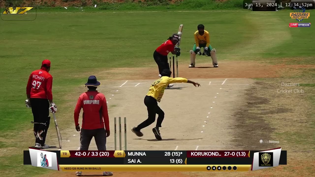 Highlights | Dazzlers Cricket League 29 | Tritons vs Super Smashers 🏏
