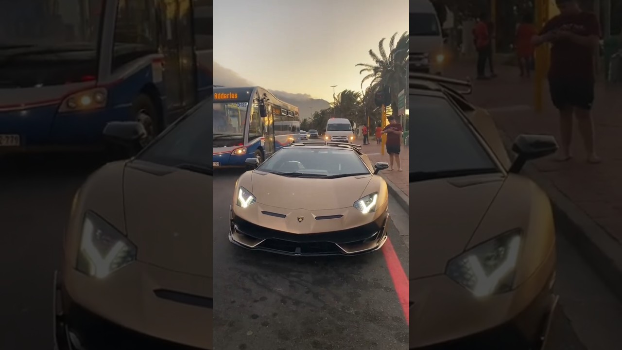 LAMBORGHINI Aventador SVJ In Cape Town, South Africa 🇿🇦 | #LOUDTV #LOUDTVCars #Lamborghini