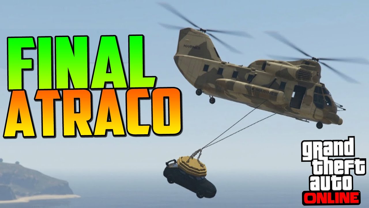 FINAL DE MI PRIMER ATRACO - ATRACOS A BANCOS GTA V ONLINE PS4 - Golpe del Fleeca P. 2 - GTA 5 Online