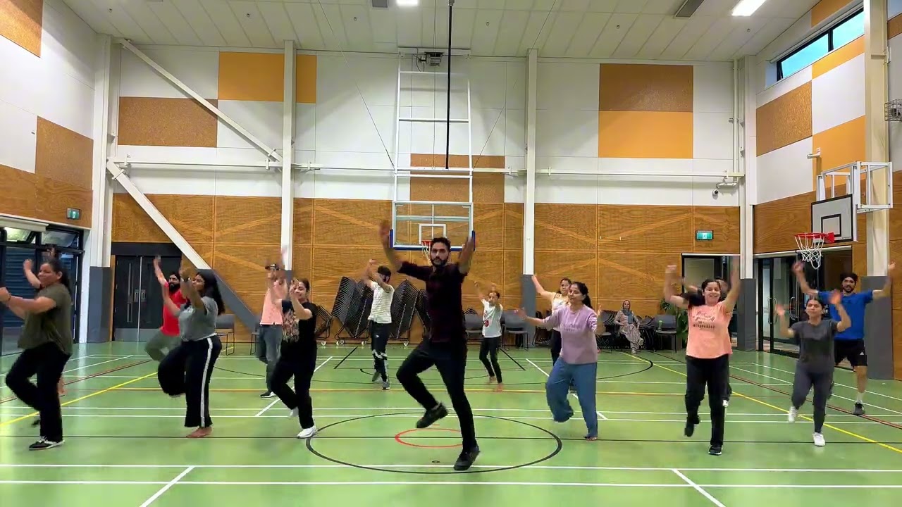 Adult Bhangra Class Performs Jattz On Fire 🔥 | @rajsinghayre  | Music @empyrmusicofficial 