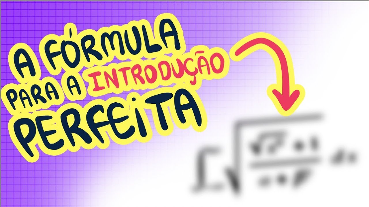 Introdução: a fórmula perfeita