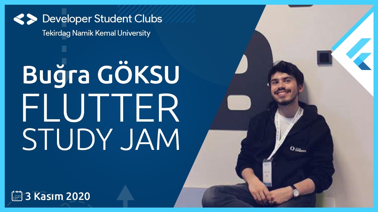 Flutter Study Jam | Buğra Göksu
