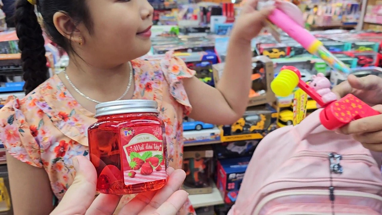 🔎🧪🍓 Muội tìm slime dâu tây 🧫💖 Xí Muội XM 638
