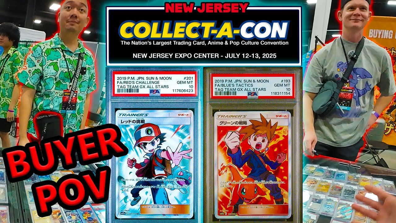 Do Your FAVORITE VENDORS Have These Cards? | NJ Collect-A-Con | Pokemon Buyer POV