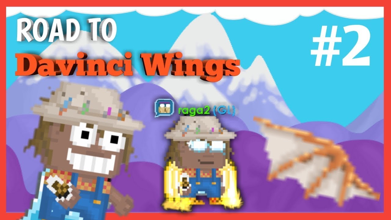 Buy Golden Angel Wings😱 | Road to Davinci Wings #2 | Growtopia