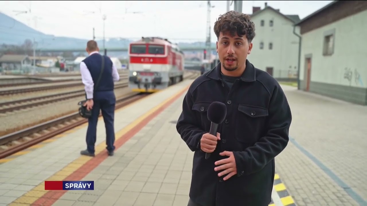 ŽSR mení na úseku pred Žilinou systém elektrického napájania 29.3.2025 #zssk #žsr #vlaky