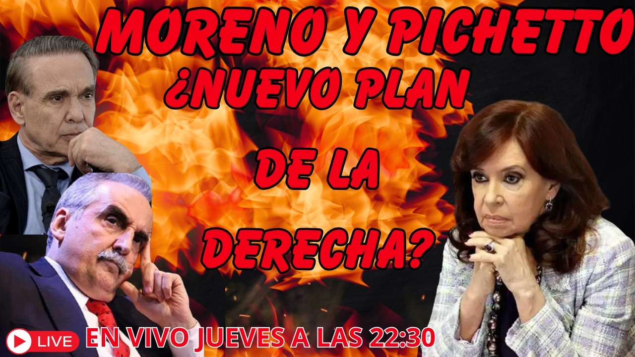 TRAICIÓN AL PERONISMO: Pichetto y Moreno el plan de la derecha para sostener a Milei después de 2027