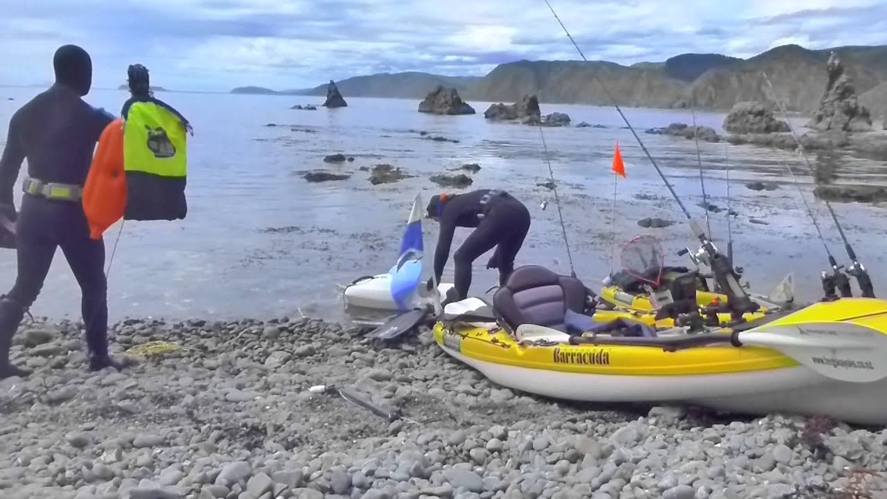 Kayak fishing in Wellington with Dave from Fergs Kayaks