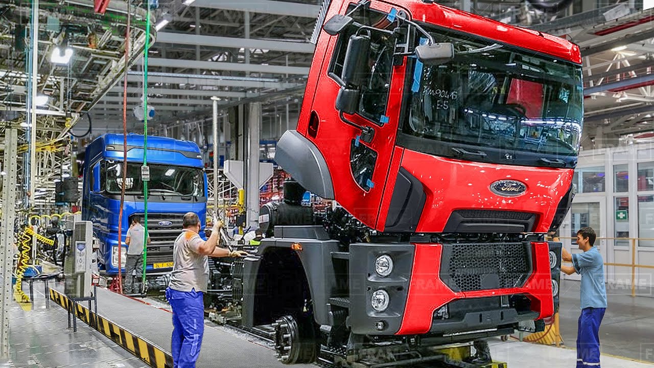Inside Ford Trucks Production in Turkey