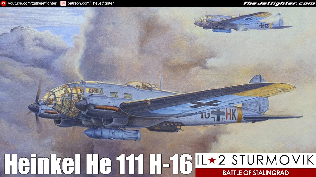 Heinkel He 111 | Процесс взлета | Ил-2 Штурмовик: Великие сражения