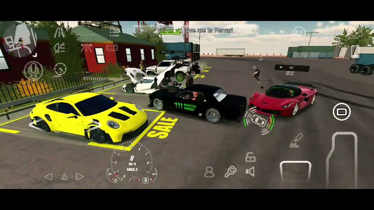Racing with others 