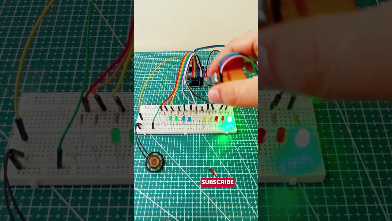 LED and Note Control with an Accelerometer Sensor-ADXL345