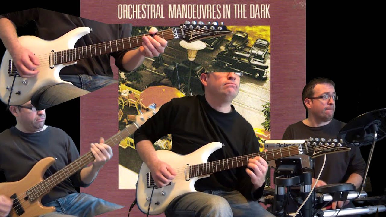 OMD - Souvenir (guitar & bass cover) revisited