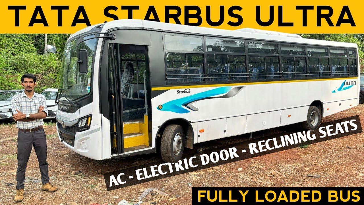 Tata Ultra - Marcopolo Luxury AC Coach - Detail Review Hindi @techno_mandy
