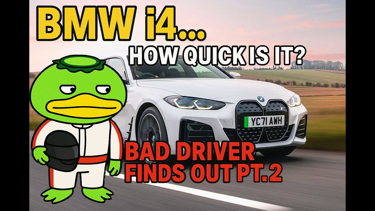 BMW i4... How Quick Is It? Bad Driver Finds Out Pt. 2