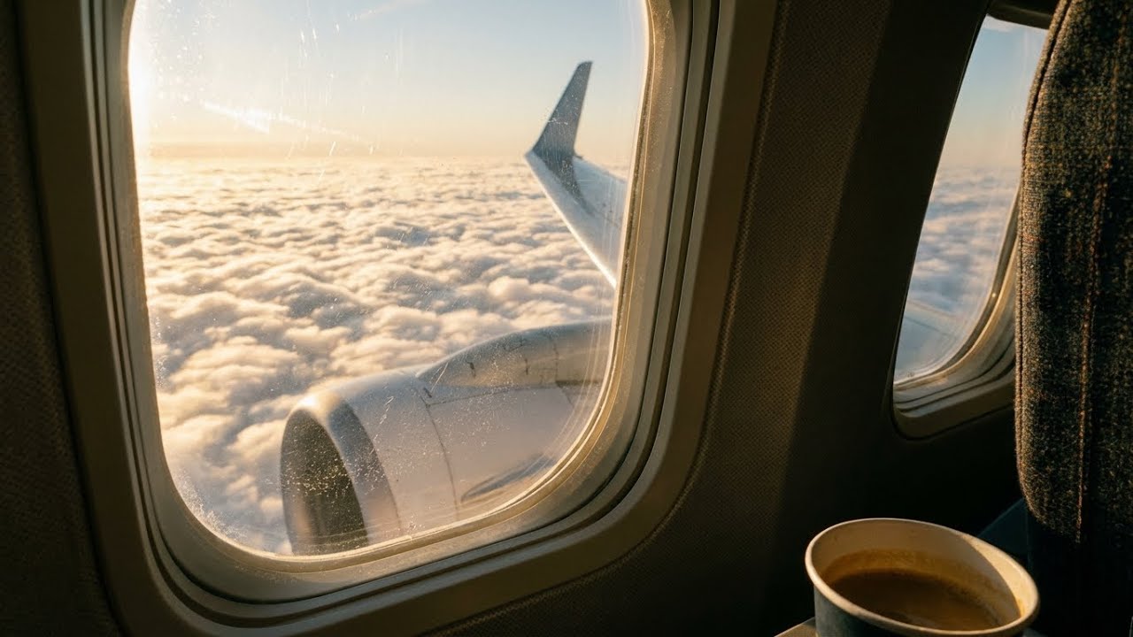 Plane Cabin White Noise