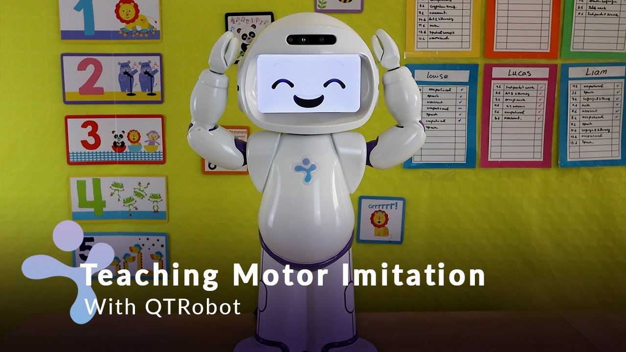Robot teaching motor imitation to children with autism and special need education