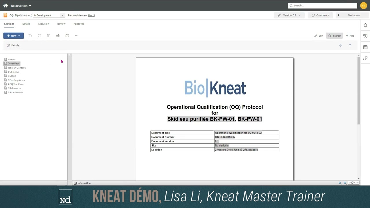 Discover digital validation with Kneat