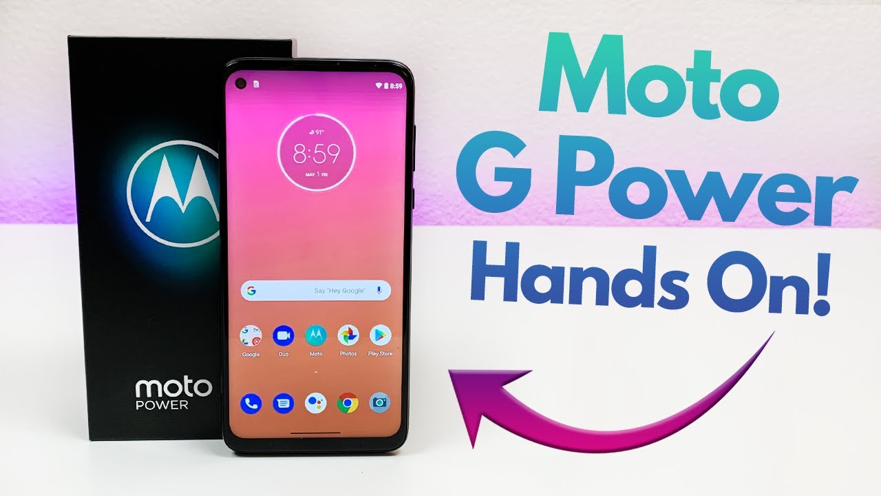 Moto G Power - Hands On & First Impressions! (New for 2020)