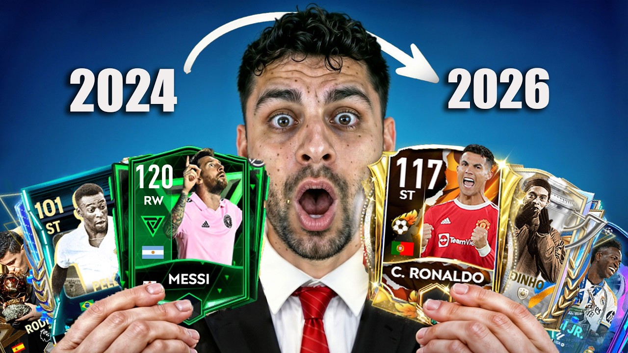 رجعت بالزمن واشتريت أغلى 11 لاعب من 50 حدث مختلف من بداية اللعبة 🤯