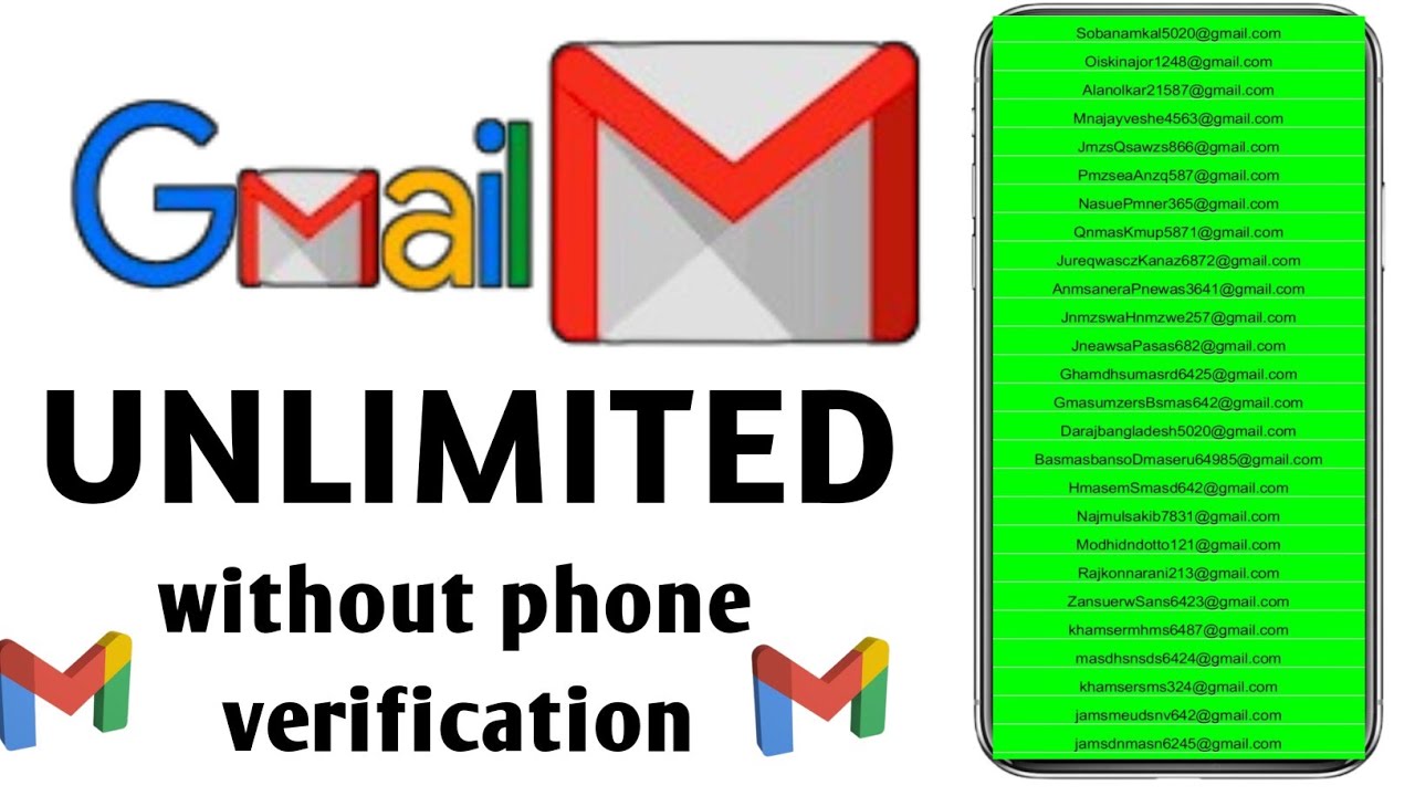 Unlimited Gmail Account Without Phone Number Skip Verifying Otp 