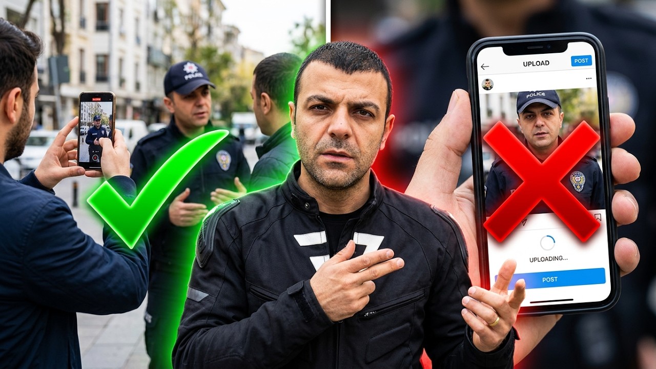 Polisi Kameraya Çekmek YASAK MI? | Paylaşırsak Ne Olur?
