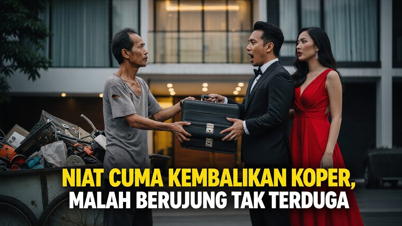 KISAH NYATA – PEMULUNG INI HANYA INGIN JUJUR, HIDUPNYA LANGSUNG BERUBAH TOTAL