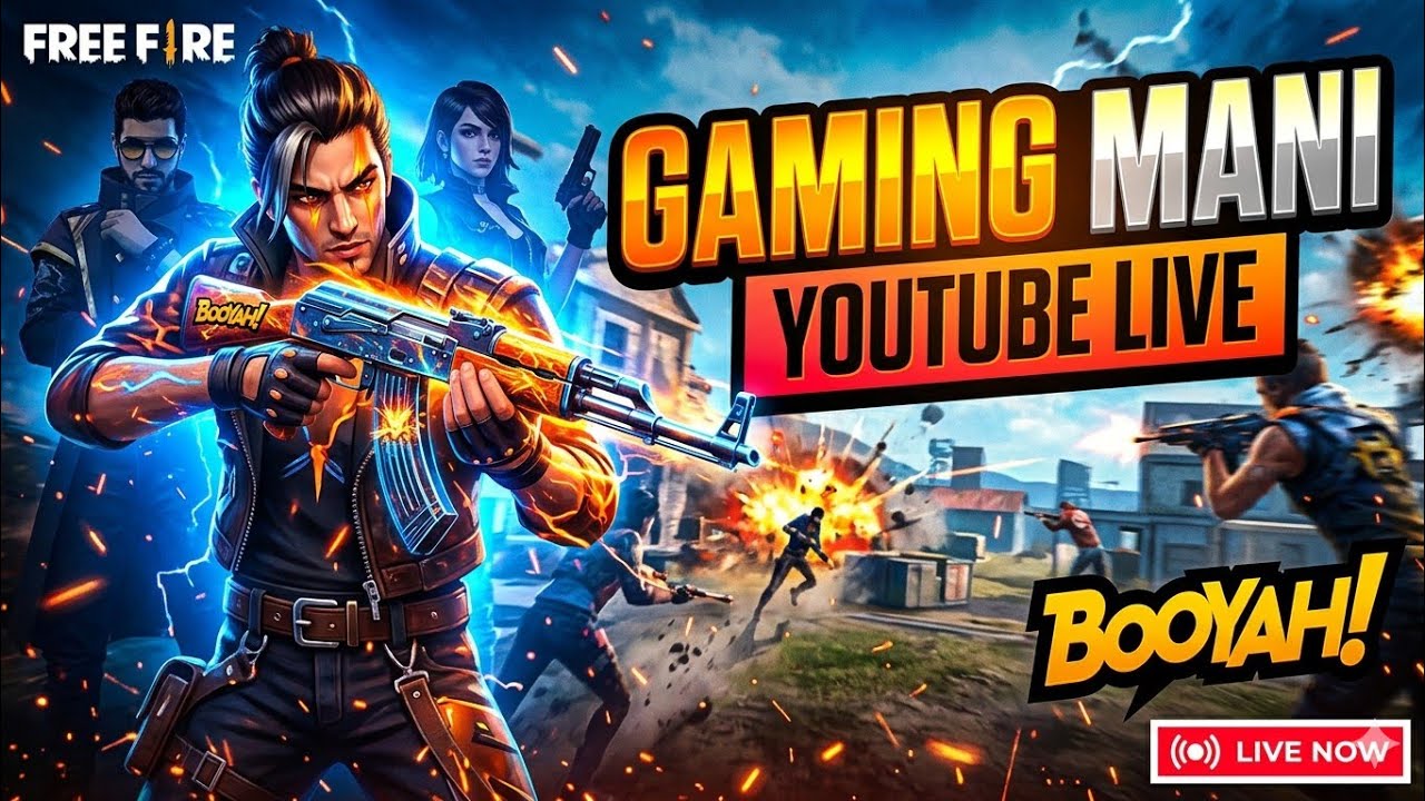 Free fire - BR Rank | Gaming Mani 🎮 Tamil live  22