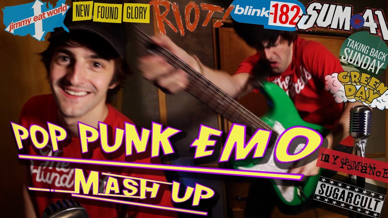 Pop Punk Mash Up!! (10 Popular Songs!)