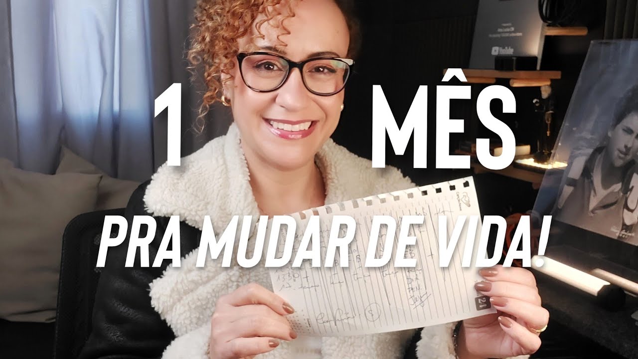 1 MÊS PRA MUDAR DE VIDA: Cronograma de Espiritualidade