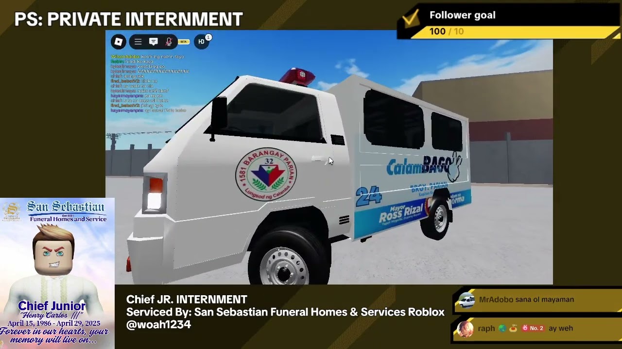 PRIVATE INTERNMENT ON ROBLOX