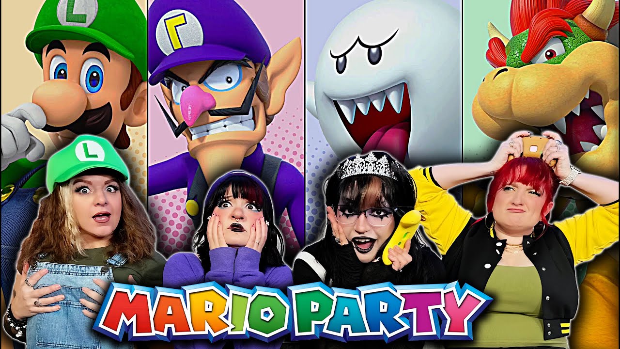 SEXUAL TENSION | Mario Party | Girls Play